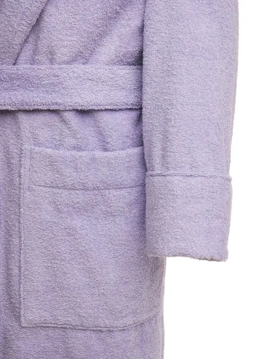 Tekla   Organic cotton bathrobe w/ hood 