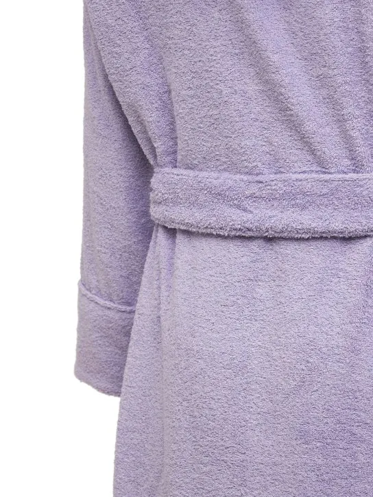 Tekla   Organic cotton bathrobe w/ hood 