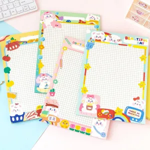 Toleet Cute Invitation Series Grid Memo