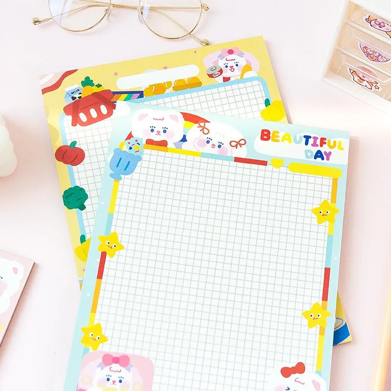 Toleet Cute Invitation Series Grid Memo