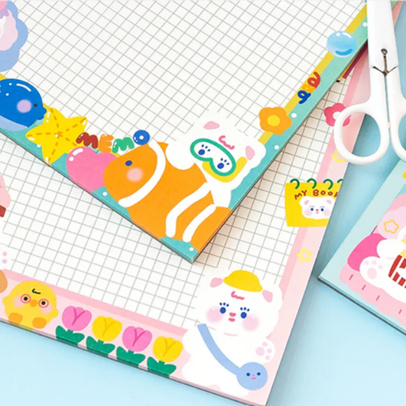 Toleet Cute Invitation Series Grid Memo