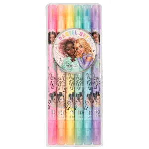TOPModel Pastel Fibre Tip Pens Set