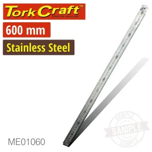 TORK CRAFT STAINLESS STEEL 600X30X1.2MM RULER ME01060