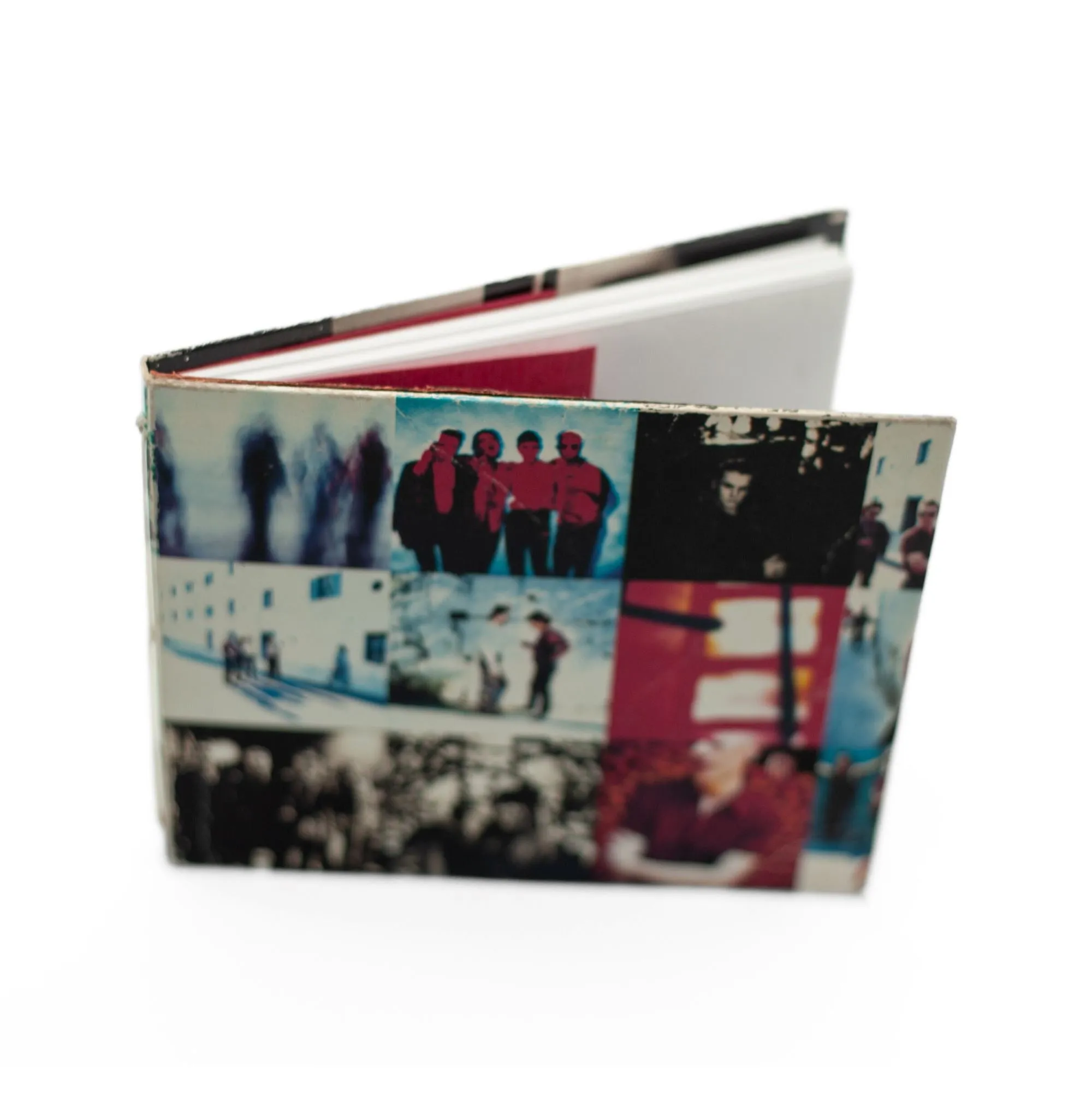 U2 Achtung Baby Upcycled Sketchbook