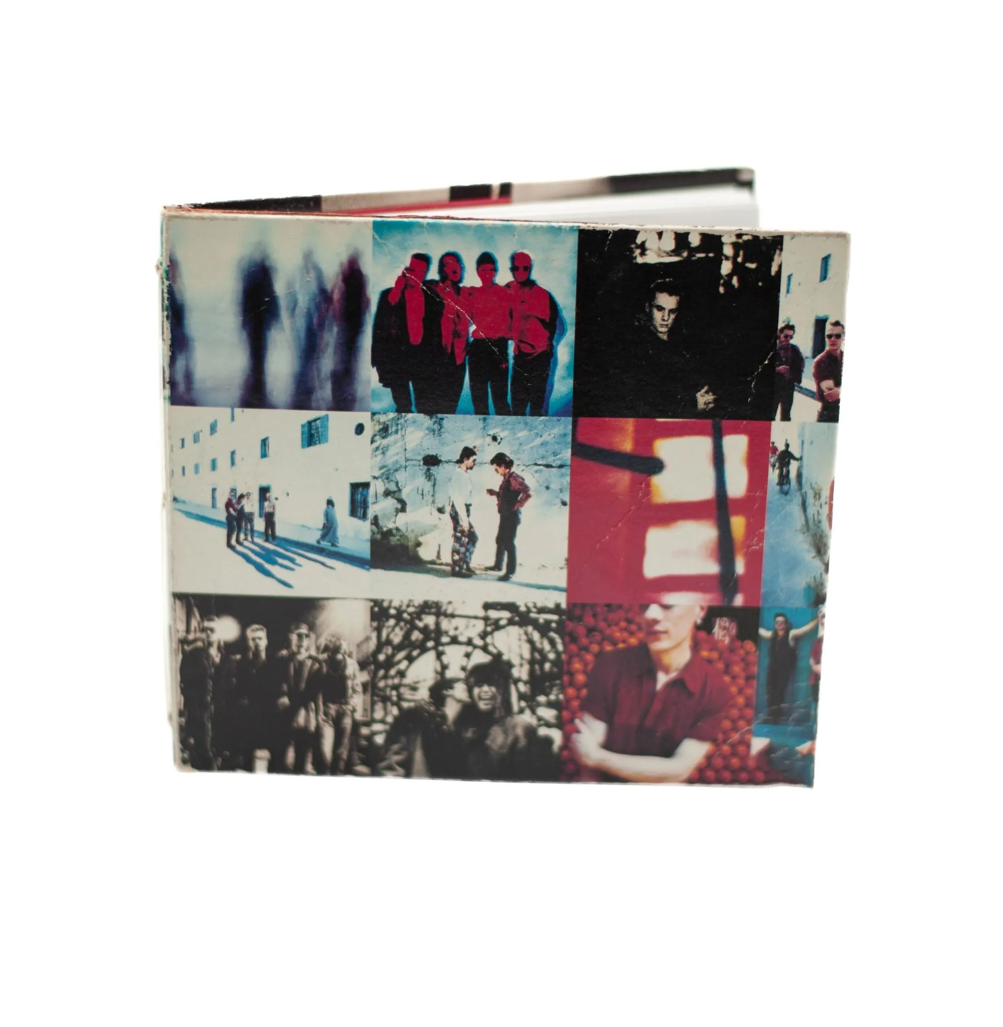 U2 Achtung Baby Upcycled Sketchbook