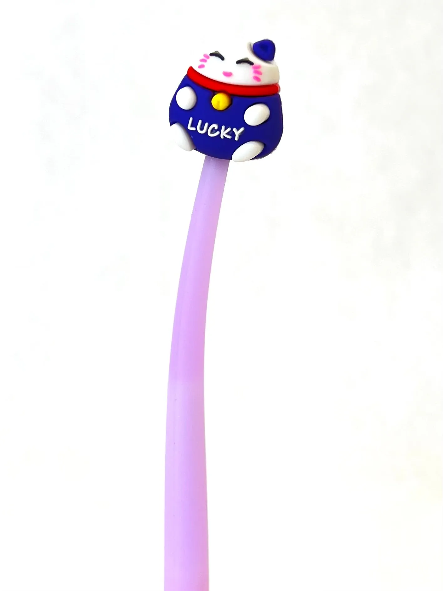 X 22448 LUCKY CAT WIGGLE GEL PEN-DISCONTINUED