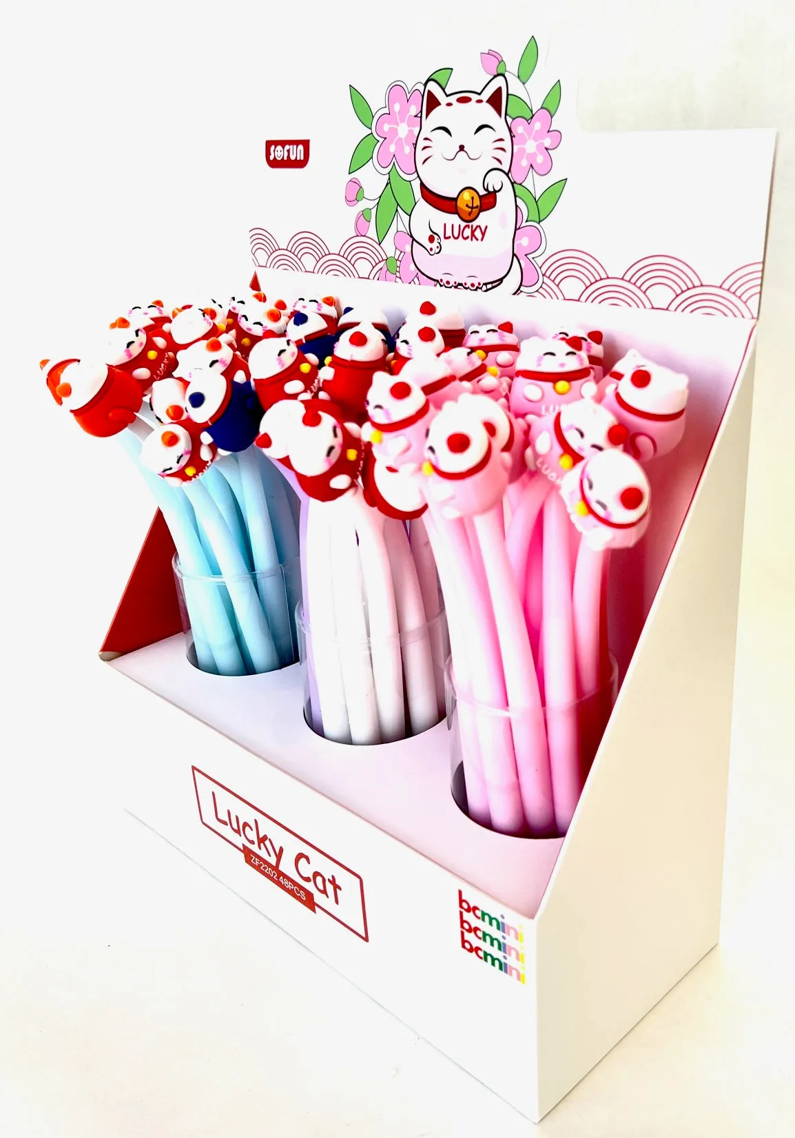 X 22448 LUCKY CAT WIGGLE GEL PEN-DISCONTINUED