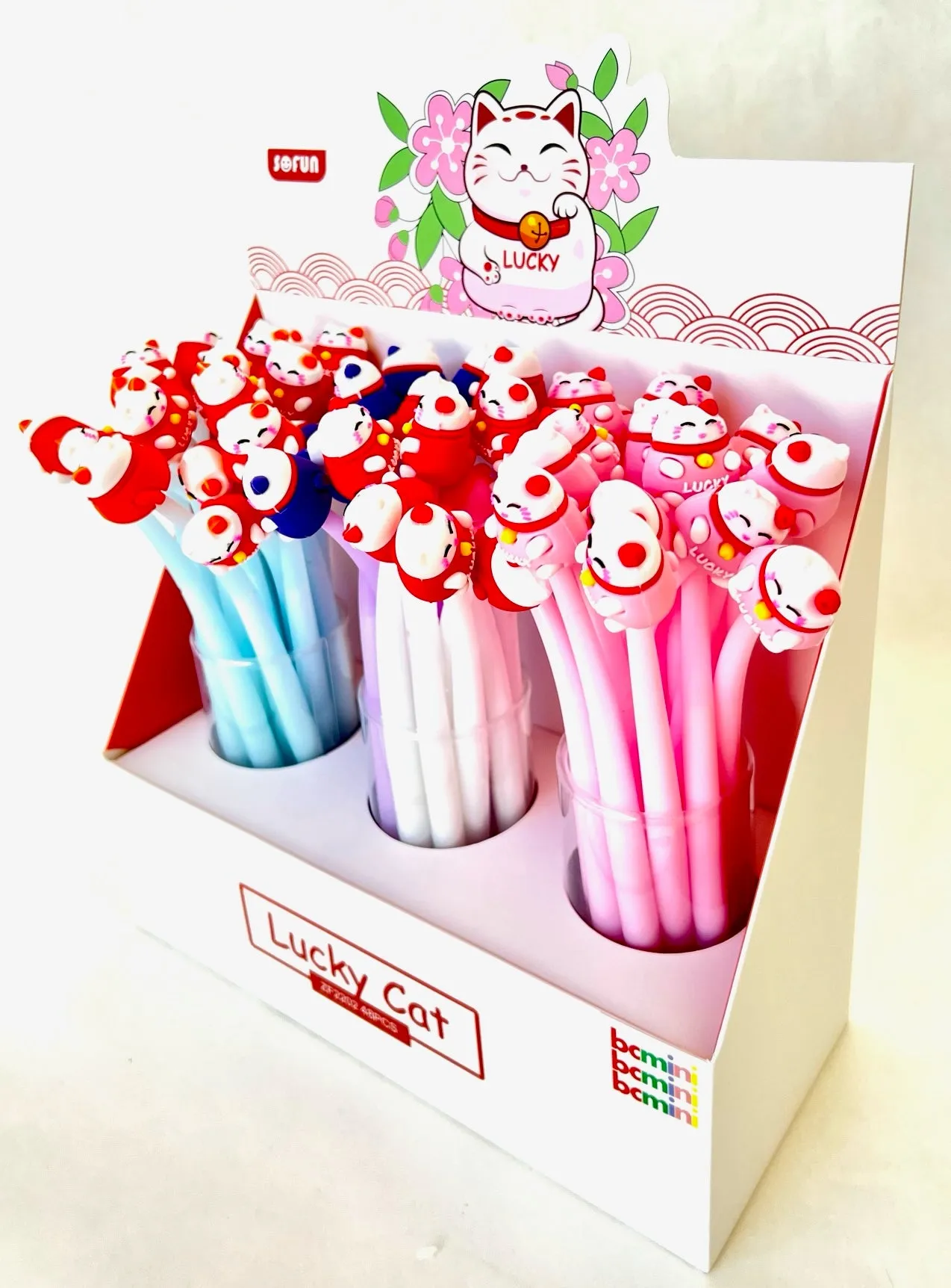 X 22448 LUCKY CAT WIGGLE GEL PEN-DISCONTINUED