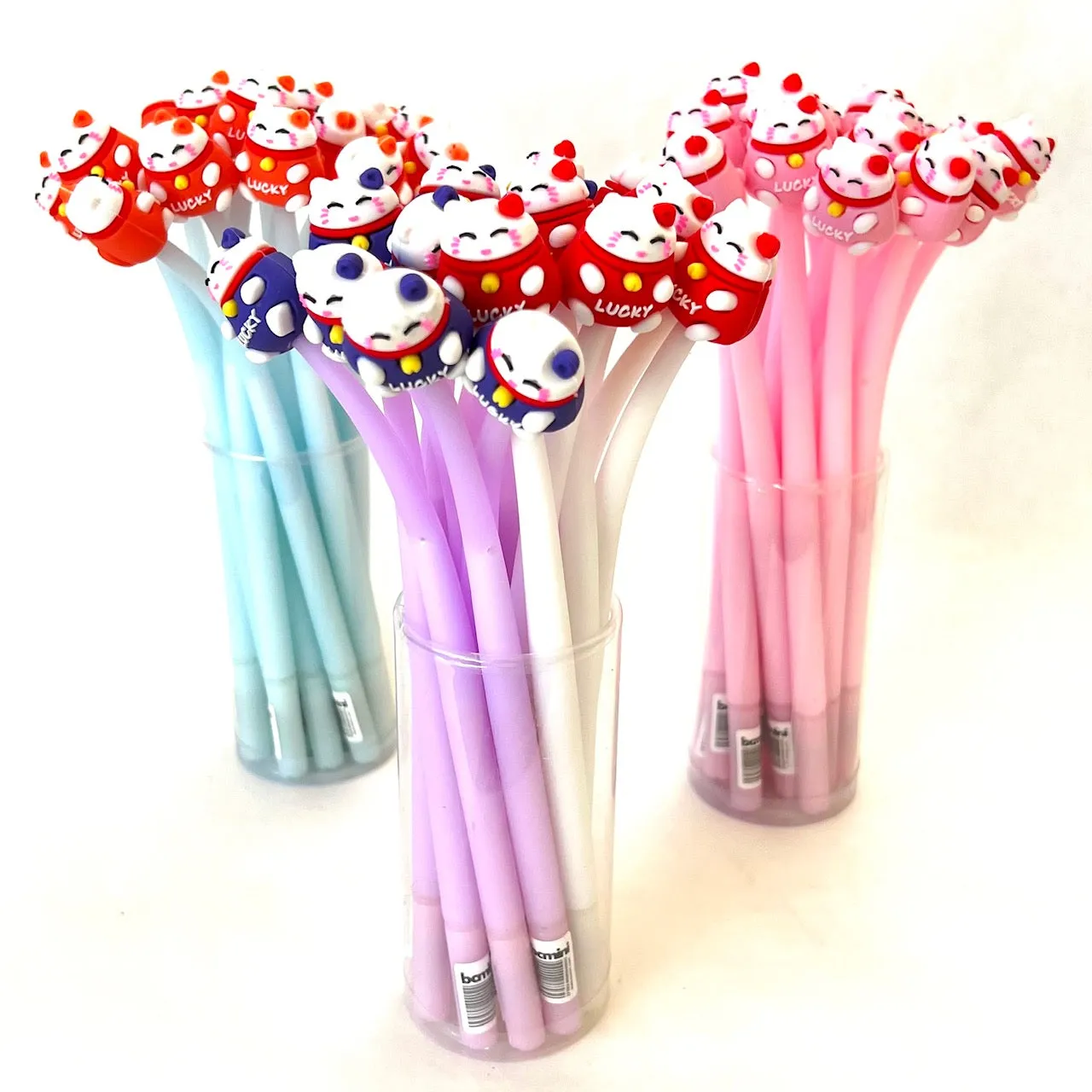 X 22448 LUCKY CAT WIGGLE GEL PEN-DISCONTINUED