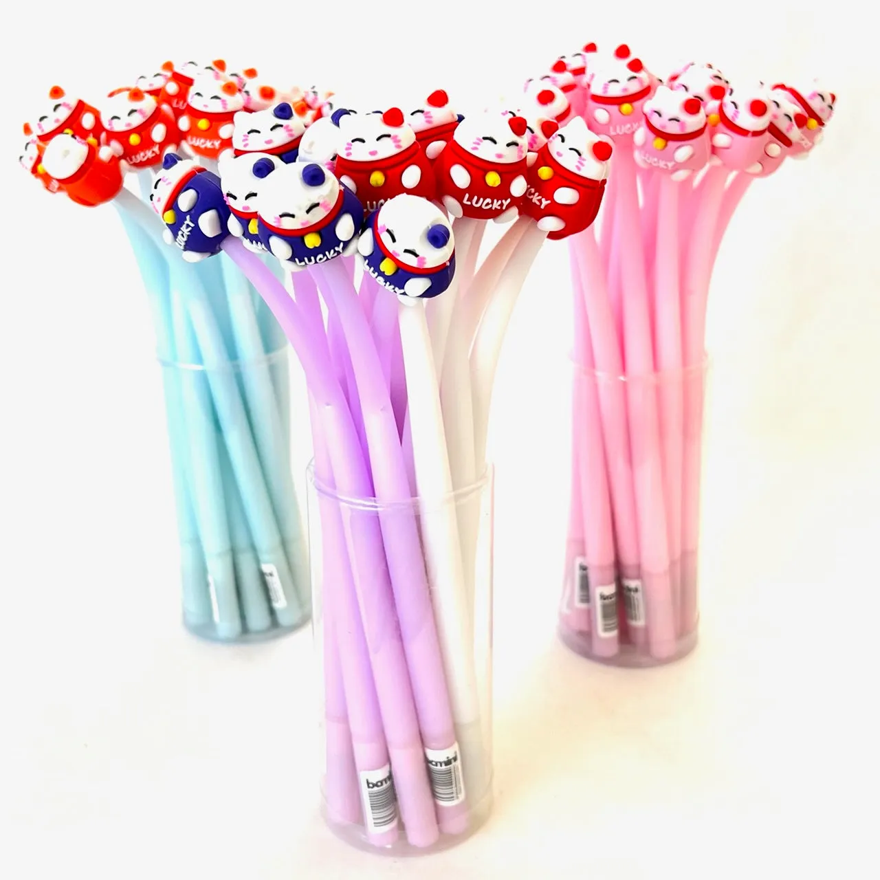 X 22448 LUCKY CAT WIGGLE GEL PEN-DISCONTINUED