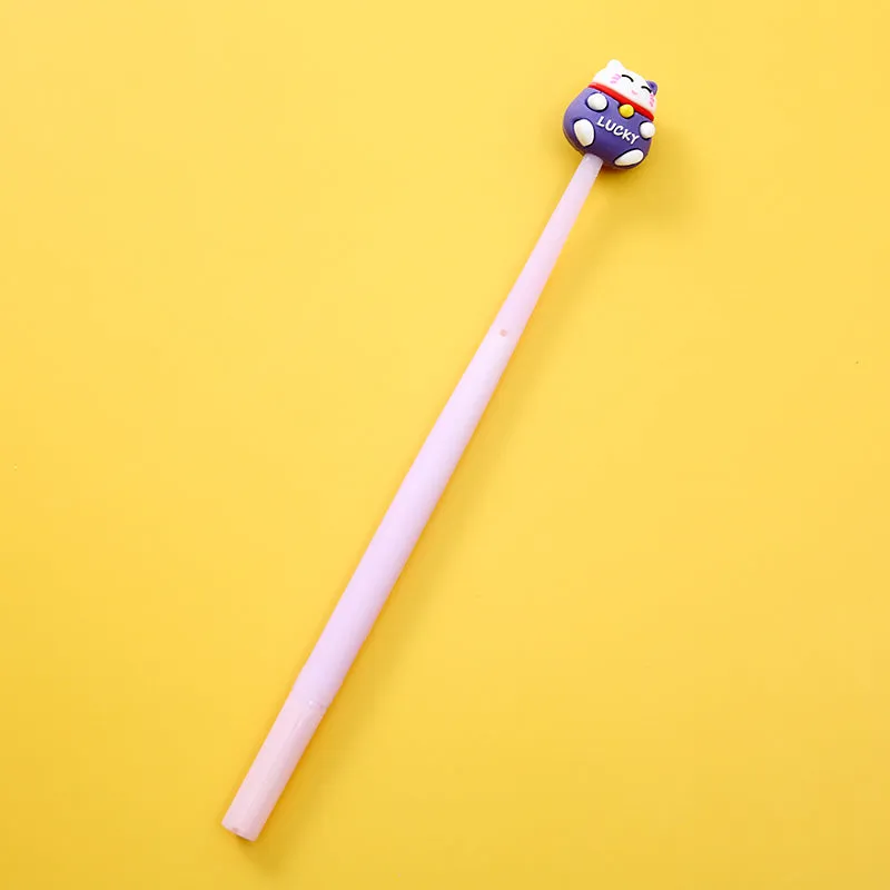 X 22448 LUCKY CAT WIGGLE GEL PEN-DISCONTINUED