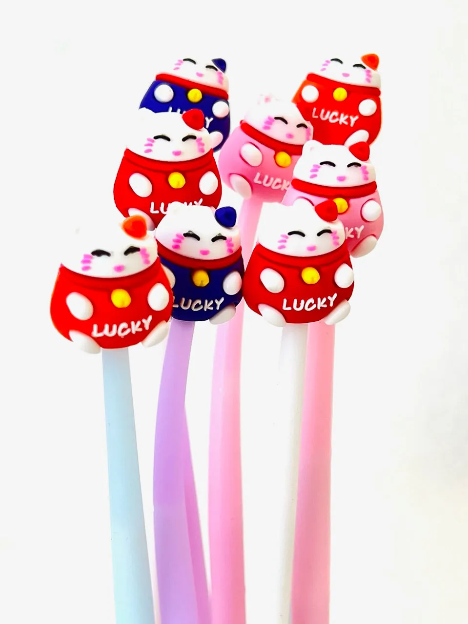 X 22448 LUCKY CAT WIGGLE GEL PEN-DISCONTINUED