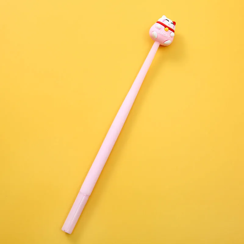 X 22448 LUCKY CAT WIGGLE GEL PEN-DISCONTINUED