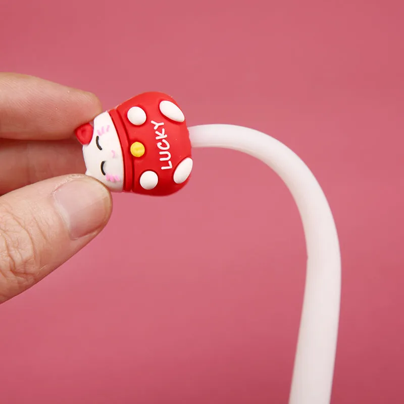 X 22448 LUCKY CAT WIGGLE GEL PEN-DISCONTINUED